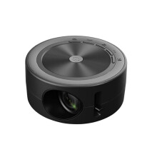 YT200 LED-Projektor, Tragbarer -USB-Projektor mit Integriertem Lautsprecher für -Fernbedienung, Lautsprecher, IOS-Kompatibel