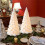 Light  Ceramic Christmas Tree Christmas Trees with Lights Artificial Table Top Decorations Unique Ceramic Ornament 5