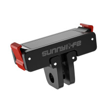 Quick Release Adapter Vikbar Magnetisk Tvåkloadapter Actionkameratillbehör för OSMO Action 5 PRO/4/3/2
