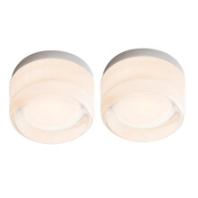 2 LED Mur Lampes Salon Moderne LED Mur Lampe Nordique Luxe Nuit Lumière Concave - Transparent