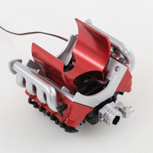 Simulez le Ventilateur de Radiateur Du Moteur LS7 V8 pour Voiture sur Chenilles RC 1/10 SCX10 TRX4 D90