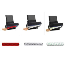 Lot de 4 Brosses Rotatives de Nettoyage, Brosse Principale et Grattoir pour Aspirateur pour BR30/4C, Accessoires pour Appareils