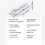 MK424U 4-Key  Customized Keyboard with Mechanical   USB Connection for Office Game Multimedia White 2