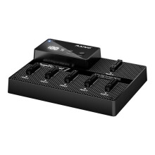 MAIWO Offline Clone 6 Bay M.2 SSD Enclosure Case Support USB 3.0 to M2 SSD Dock Station for M.2 SSD Disk EU Plug