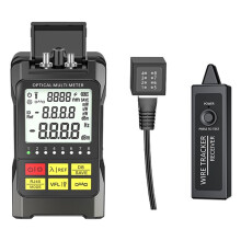 Fiber  Optical Power Meter Multimeter RJ45 Tester -70-+10dbm 30mW Network Fiber Optical Attenuation Tester