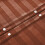 Imperial Rooms (Rust/Orange, Single) Stripe Duvet Cover Set Bed Quilt & Pillowcase Pair 4
