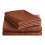 Imperial Rooms (Rust/Orange, Single) Stripe Duvet Cover Set Bed Quilt & Pillowcase Pair 6
