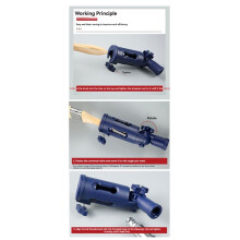 2 Stück Mehrwinkel-Pinselverlängerung - Verlängerungsstangen-Aufsatzhalter für Pinsel zum Einfachen Erreichen Von Decken und Wänden