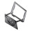 Lifting Heat Dissipation Computer Stand 360 Rotating Laptop Stand for     Computer Gray 3