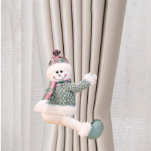 Embrasses de Rideaux en Forme de Bonhomme de Neige et de Nain pour la Maison, la Chambre, le Salon, la Salle de Bain, la Chambre D'Enfant, le Dortoir,