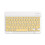 10 Inch Rechargeable  Keyboard Ultra-Thin Portable  Keyboard for , IOS, Android, Windows Devices C 1