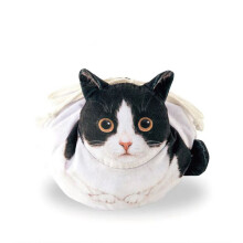 Cat Shape Kosmetisk Väska Multifunktionell Skönhetsväska Dammtät, Stor Kapacitet, Resesminkväska för Damer Makeupväska för Flickor D