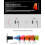 5MP 2K Camera Module Built-in Microphone 68 USB Free Driver Adjustable Manual-Focus Camera Lens Assembly for PC 8