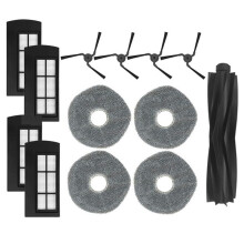 Replacement Parts Robot Vacuum Accessories for Clean X9 Pro Brush Roll Filter Side Sweep Mop