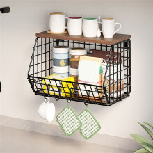 Kitchen Fruit Basket Hanging Fruit Basket Fruit & Vegetable Storage Box Snack Organizer