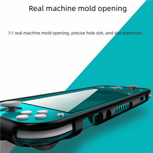 For  SwitchLite Case Shock Proof TPU ProtectiveCover Shell with Ergonomic Grip for   NS Lite ,B 1