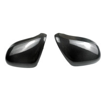 Car Carbon Fiber Side Rear View Mirror Cover Without Lighted Style for IS250 IS300 IS350 2006-2012 LHD