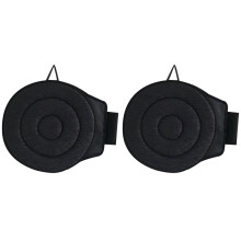 2pcs 360 Rotating Cushion,15.7in Cushion for Car ,Swivel for Elderly for Home, Office Chairs Black
