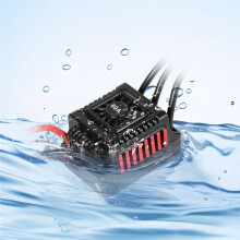 WSDT-60A RC Sensorless Brushless Waterproof 60A ESC Suitable for 1/10 RC ,Compatible with Various Brushless Servos