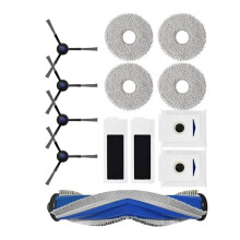 For T30S / T30S Combo Robot Vacuum Cleaner Accessory Spare Parts Kit Main/Side Brush Filter Mop Rag Dust Bag