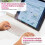 10 Inch  Keyboard Rechargeable Ultra-Slim Wireless Mouse Keyboard Set for Android Windows Tablet   A 3