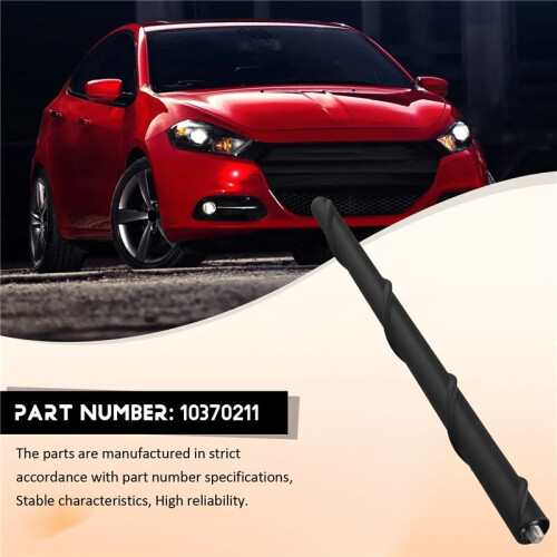 Carro 8 Polegadas Antena de Teto Mastro 10370211 para  Dart 2013-2016 Acessórios de Antena de Carro 2