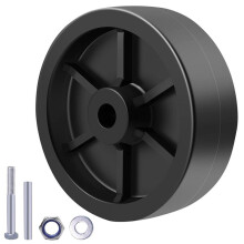 6Inch Trailer Jack Wheel Replacement Trailer Trailer Tongue Jack Wheel Hitch Utility Trailer Jack Replacement Parts 1pcs