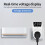 LED Display Voltage Protector Socket AC 230V Adjustable 16A Power Protector Socket with Automatic Reset Function EU Plug 10