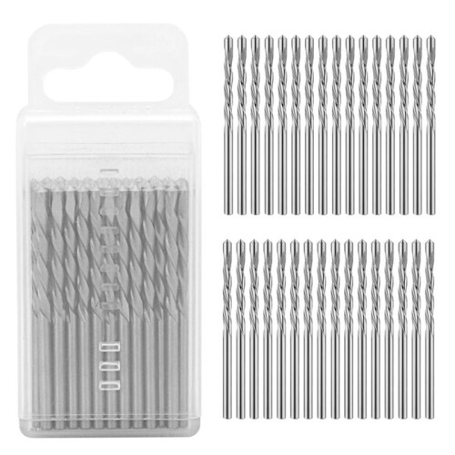 50 Peças 1/8 Polegadas Drywall Guide Point Cutting Bits Ferramentas de Drywall, Ferramentas de Corte de Drywall, para Uso com Serra Espiral 1