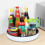 Rugged Storage Turntable Multifunctional Tray Circular Storage Box Spice Rack 2