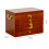 Vintage Solid Wood Jewelry Storage Box Metal Pull Ring Five-Layer Drawer Necklace Ring Earring Solid Wood Storage Box 10
