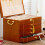Vintage Solid Wood Jewelry Storage Box Metal Pull Ring Five-Layer Drawer Necklace Ring Earring Solid Wood Storage Box 5