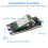 PCI-E to USB 2.0(TYPE C) Adapter with SIM Card Slot & Auxiliary Power Interface for WWAN/LTE Module 5