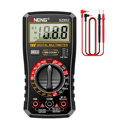 ANENG SZ852 Multimeter  Digital Tester Voltage Ammeter Buzzer Multifunctional DIY Electronics Detection Tool B