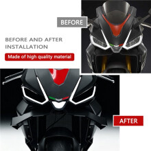 Ailerons de Spoiler Frontal de Downforce pour Moto, Kit D'Aileron Aérodynamique pour RS660 660 2021-2026