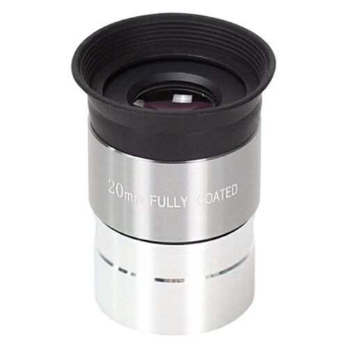 Ocular de Telescópio de 1,25 Polegadas com Vidro Totalmente Revestido e Roscas de Filtro M28.6x0.6mm 20mm Ocular 2