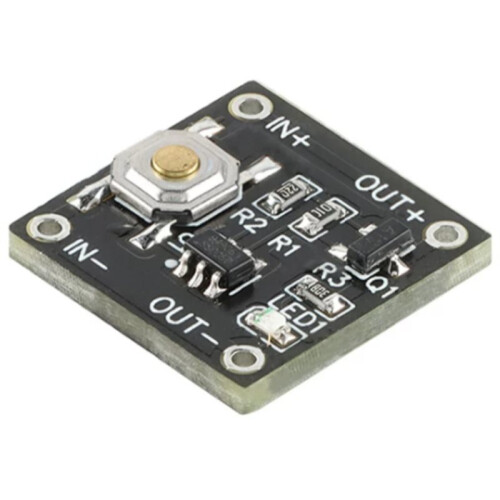 10pcs YR-1006 / Low-Power  Single-Button Bistable  Module Standby Current 0.5µA Continuous Load 2A 1