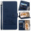 (Blue) Cute Cat RFID Blocking Wallet Phone Case for OPPO A57E 4G with Card... 1