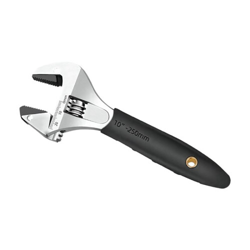Chave de Catraca Ajustável Chave Ajustável Autoapertável Chave Multifuncional de Abertura  para Banheiro 10 Polegadas 1