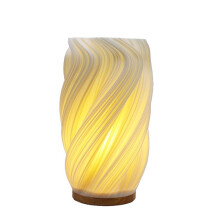 Bedside Lamps for Nightstand Lamp Vintage Striped Small Night Light Lamp for Study & Decoration,Breeze C