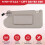Beige Sun Visor for  Altima 2013-2018 with Vanity Mirror 96401-3TA2A Left Driver Side 5