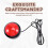 Space Button 100mm Lottery Button USB Large Button Buzzer Button Lottery Draw Lucky Draw Button 1