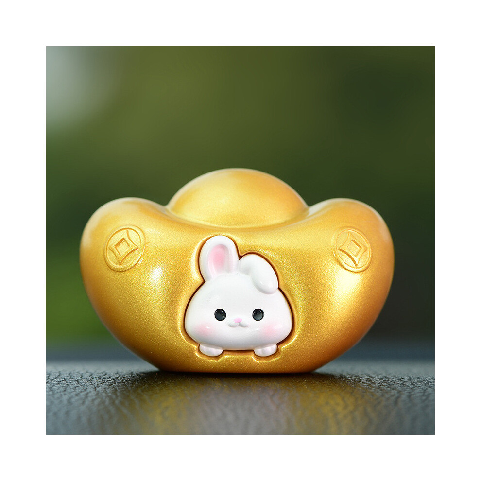 (Rabbit) Twelve Zodiac Resin Car Accessories With Decorative Function For Holiday Giving And Gift 693713456556