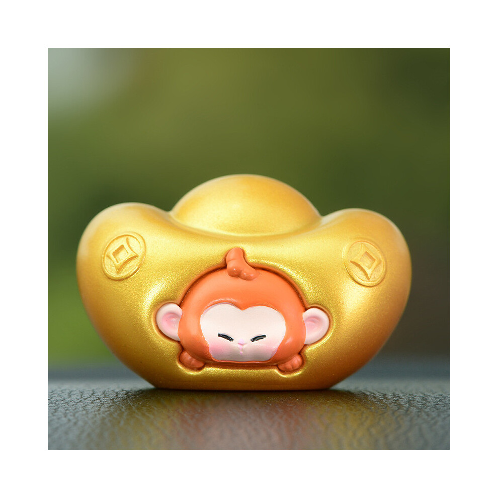 (Monkey) Zodiac Twelve Resin Car Accessories With Decorative Function For Holiday And Gift Giving 695206631051