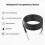 5pcs 5M DS18B20 Temperature Sensor Temperature Probe Stainless Steel Package Cable Waterproof Digital Thermostat Sensor 3