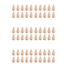 Blank DIY Wooden Christmas Tree Peg Dolls Party Cake Toppers Pack of 60