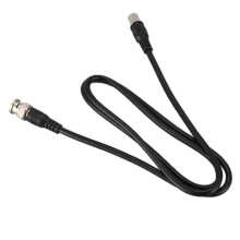 5X BNC -Vrouw Plug CCTV-Verlenging Coaxiale Lijnkabel 3,3 Ft Lang Zwart