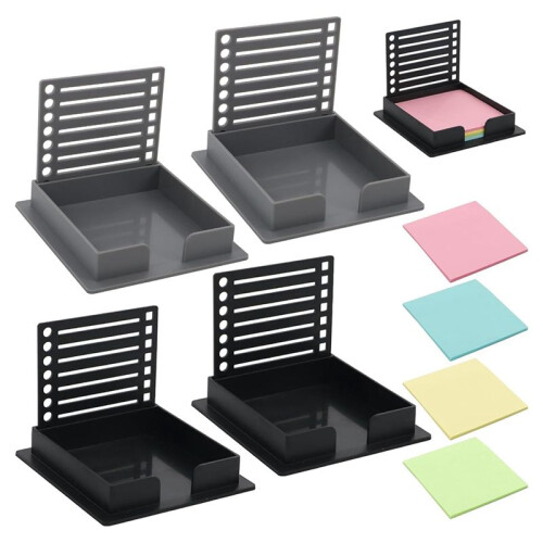 4PCS Sticky Note Stencil and Holder,Reusable Sticky Note to Do List Stencil,3x3 Inches for Precise Planning 2