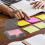 4PCS Sticky Note Stencil and Holder,Reusable Sticky Note to Do List Stencil,3x3 Inches for Precise Planning 5