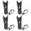 Portable Precise Thread Size Checker Keychain Nut & Bolt Thread Size Checker Bolt Size Finder Keychain for Measurement 2